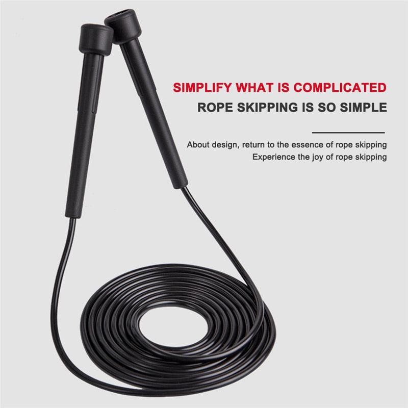 Workout PVC Jump Rope Sport Skipping For Gym Fitness Home Exercise Slim Body Workout Adjustable PVC Jump Rope For Cardio Fitness Versatile Jump Rope For Both Kids Adults Great Jump Rope For Exercise