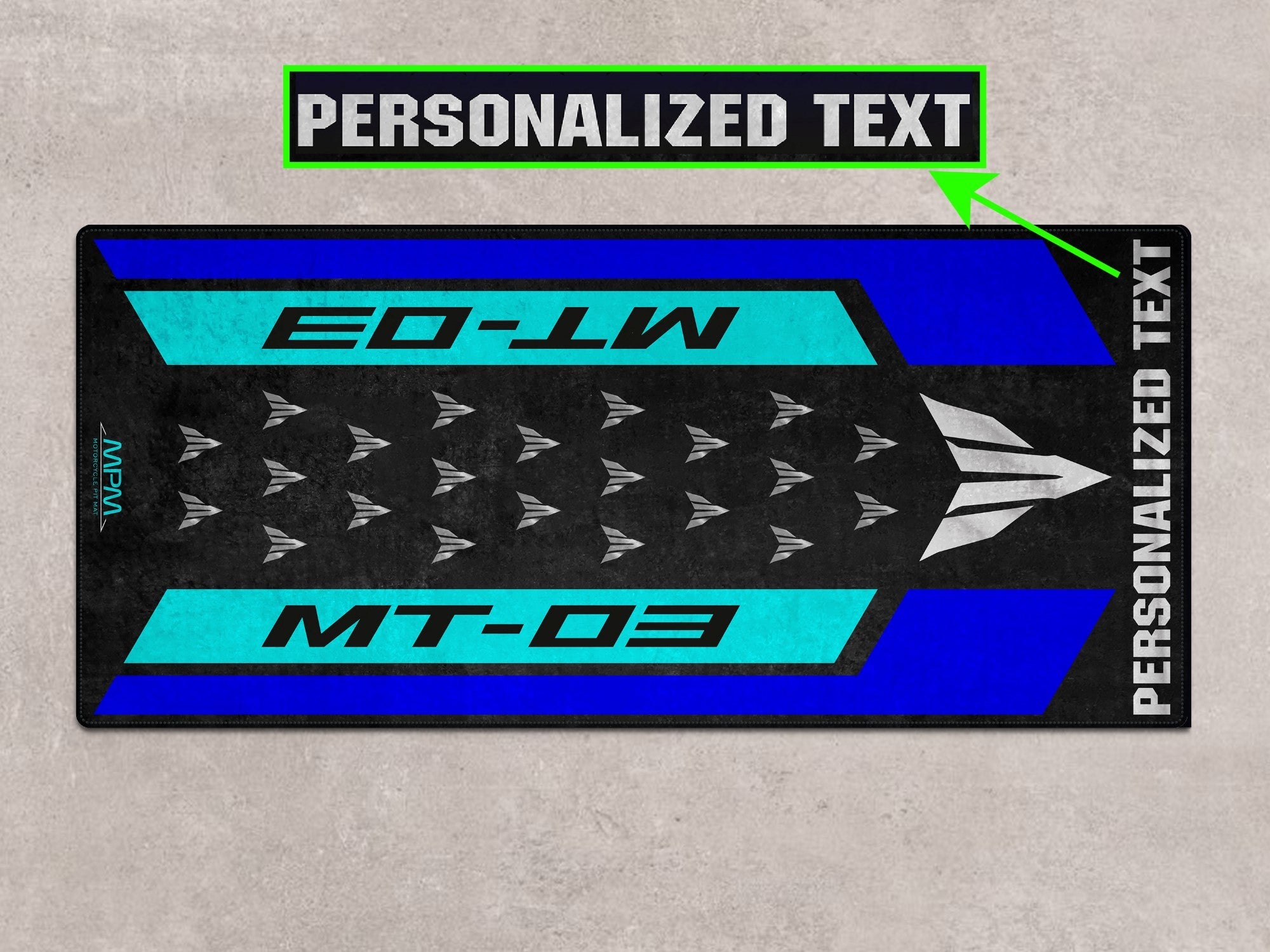 MPM Motorcycle Mat for Yamaha MT-03 - MM7121