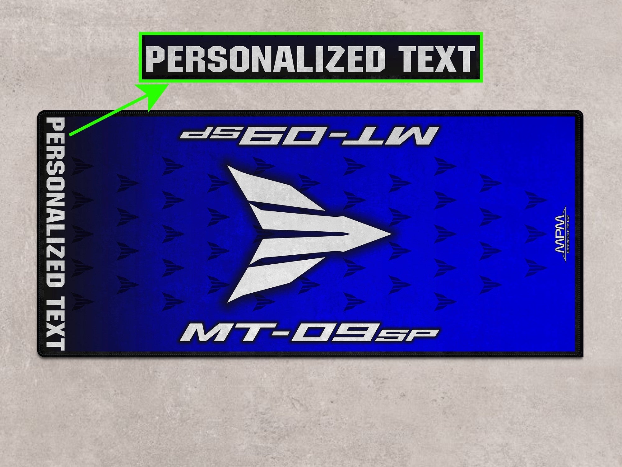 MPM Motorcycle Mat for Yamaha MT-09SP - MM7118