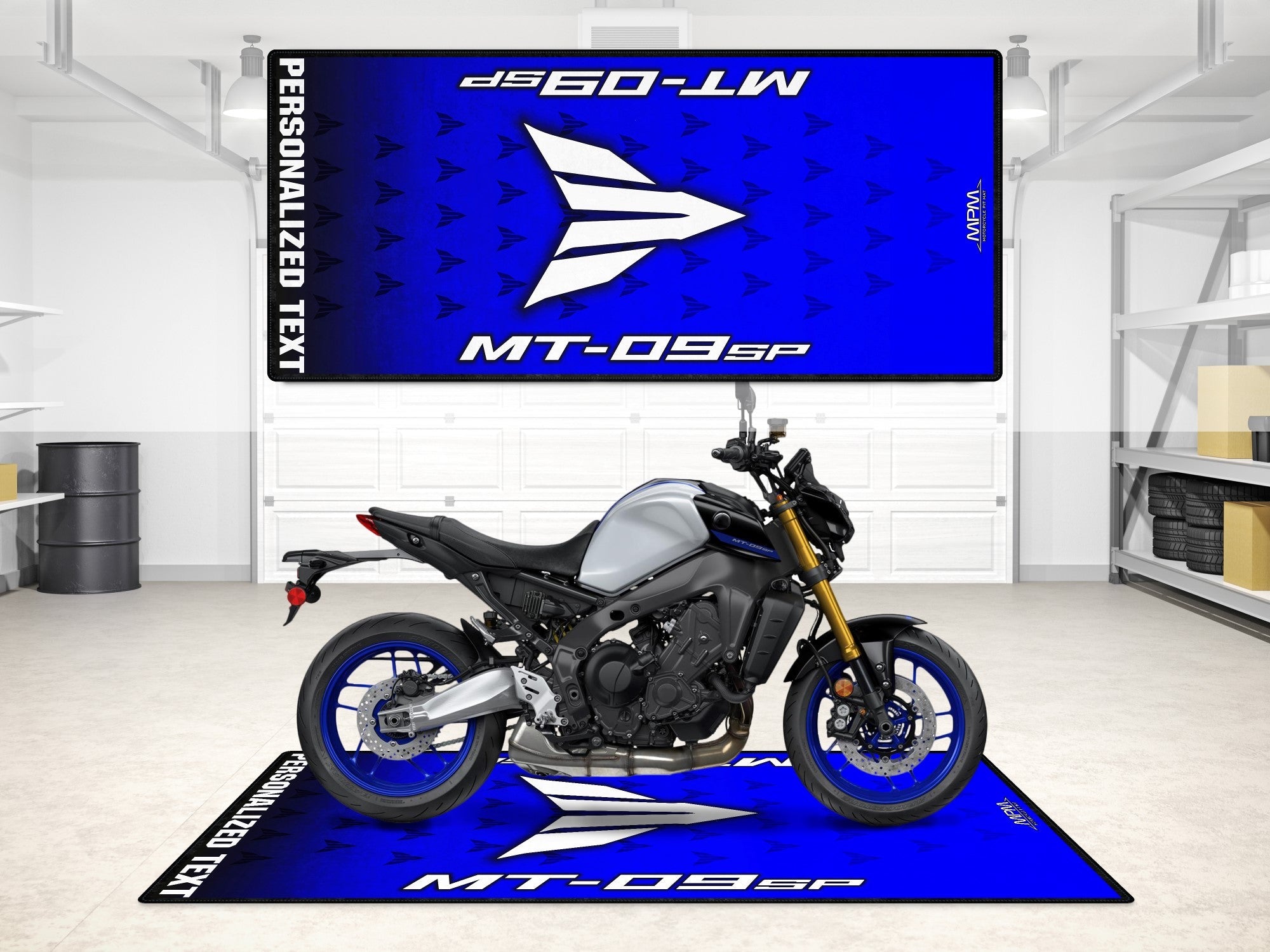MPM Motorcycle Mat for Yamaha MT-09SP - MM7118