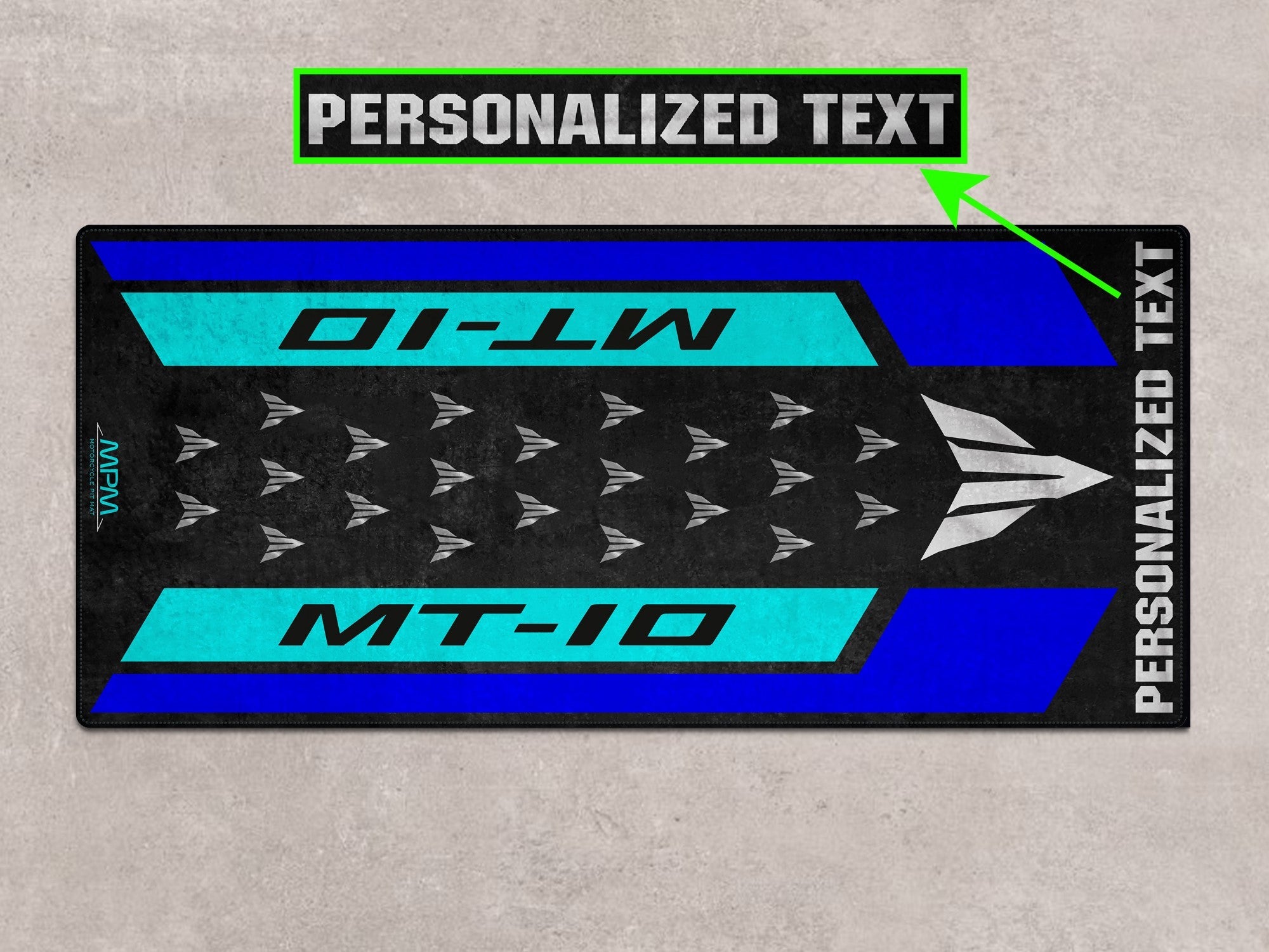 MPM Motorcycle Mat for Yamaha MT-10 - MM7115