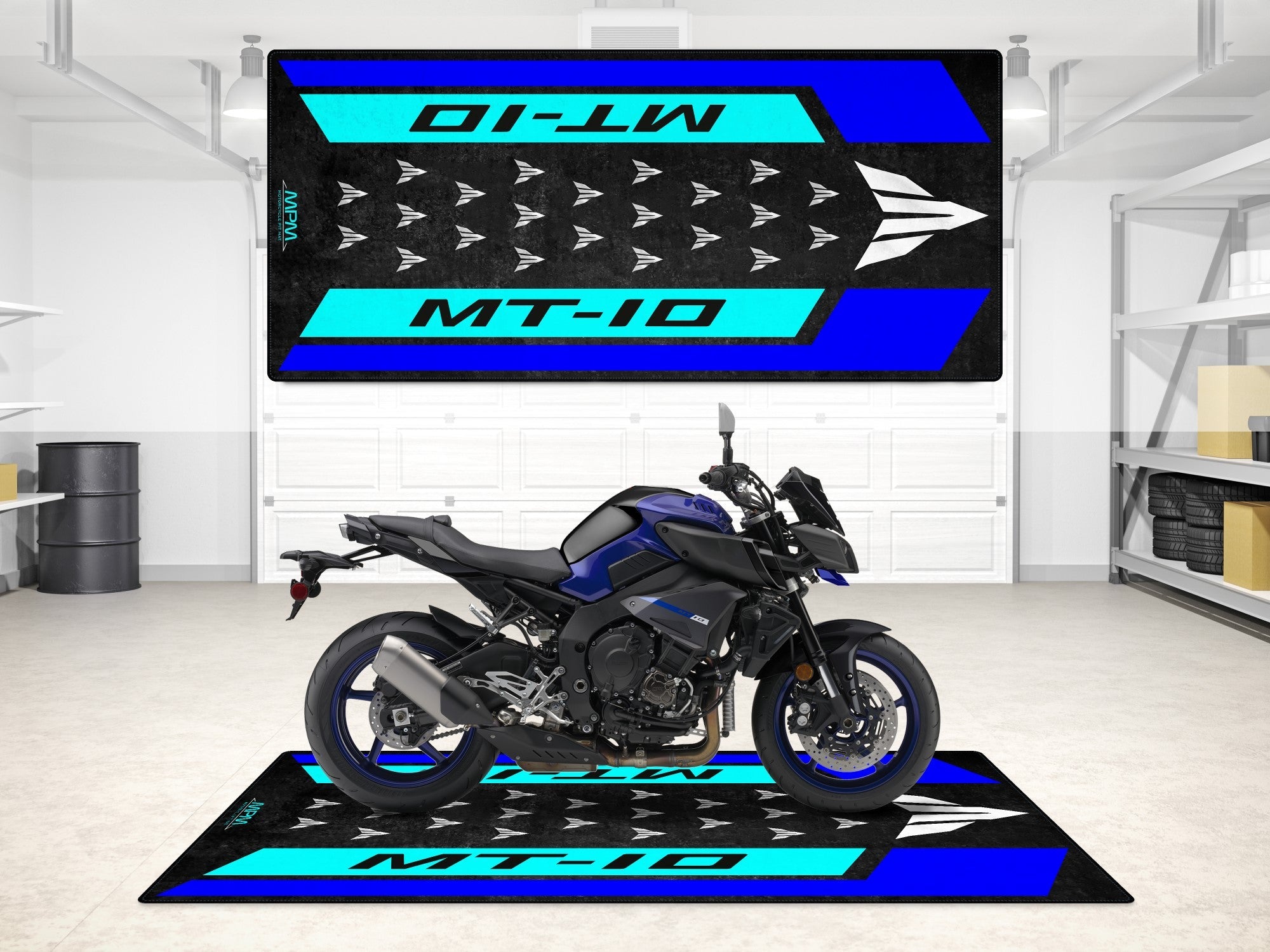 MPM Motorcycle Mat for Yamaha MT-10 - MM7115