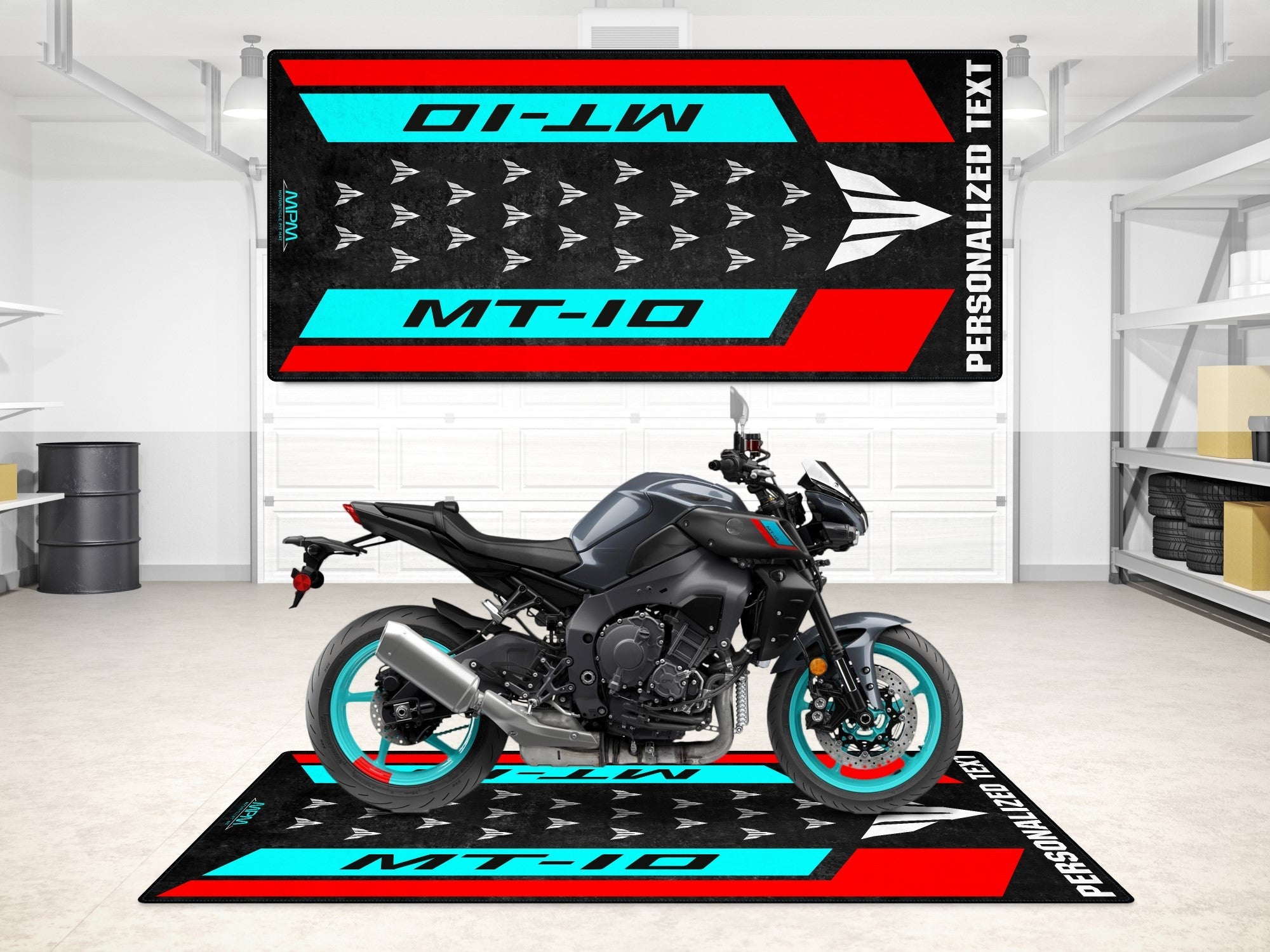 MPM Motorcycle Mat for Yamaha MT-10 - MM7115