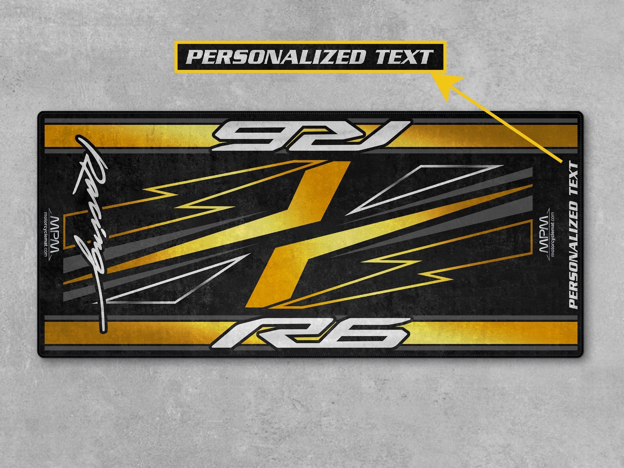 MPM Motorcycle Mat for Yamaha R6 - MM7255