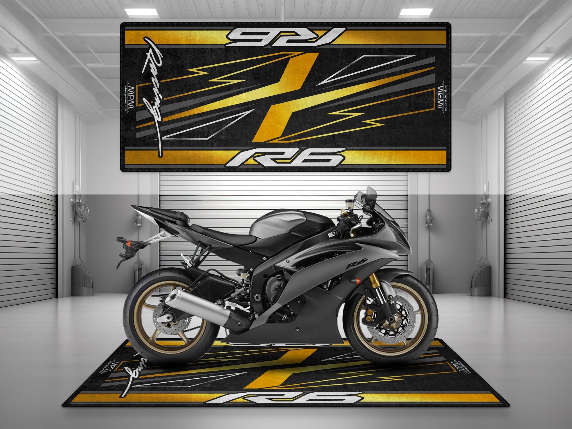 MPM Motorcycle Mat for Yamaha R6 - MM7255