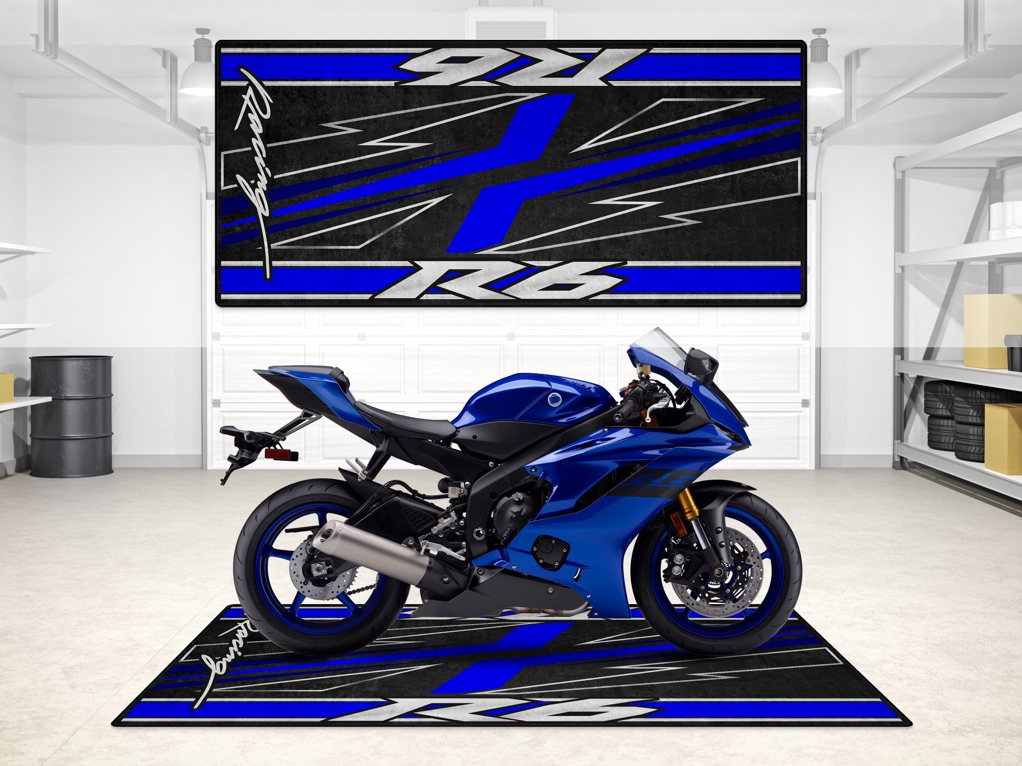 MPM Motorcycle Mat for Yamaha R6 - MM7255