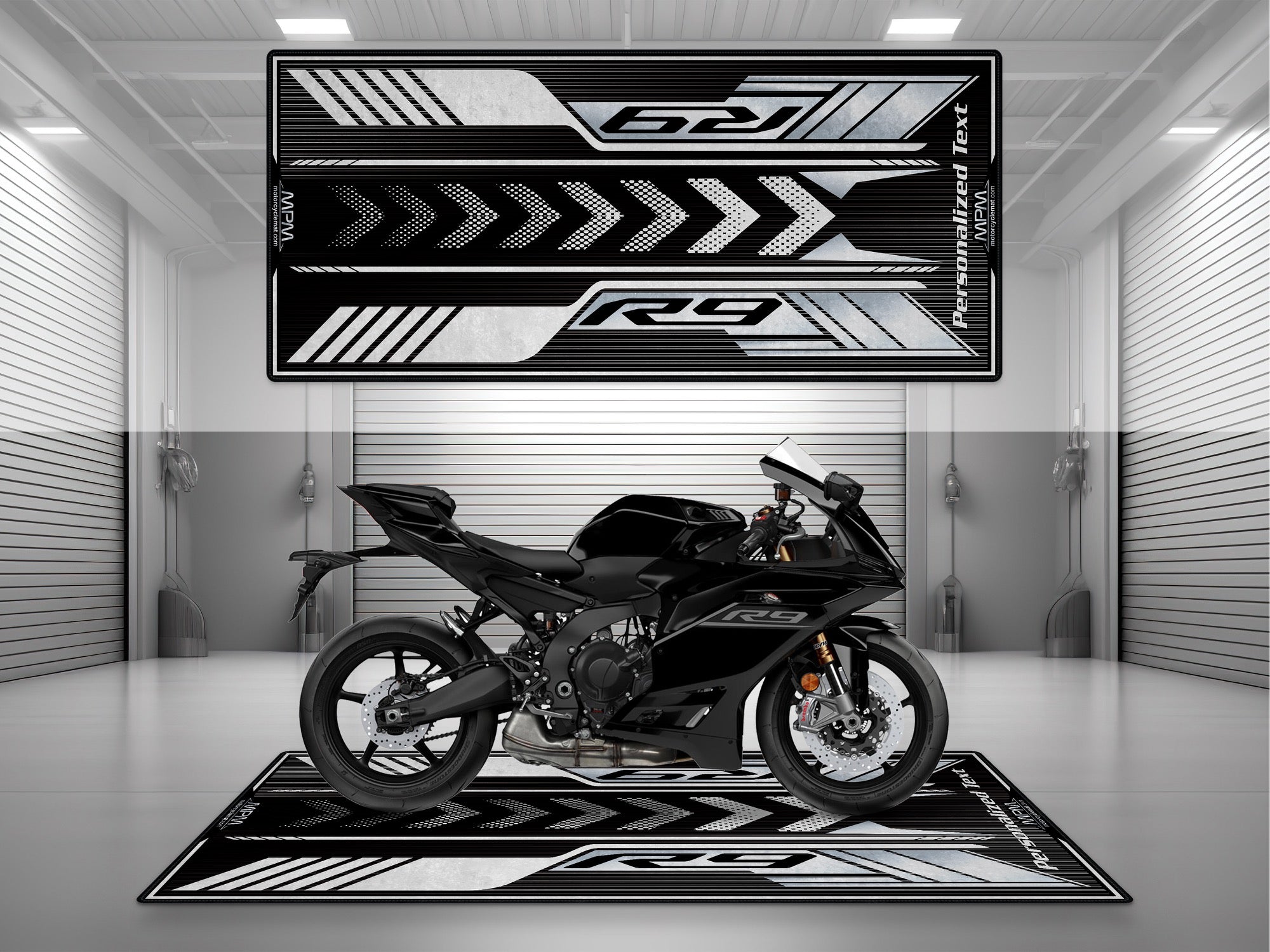 MPM Motorcycle Mat for Yamaha R9 - U1404