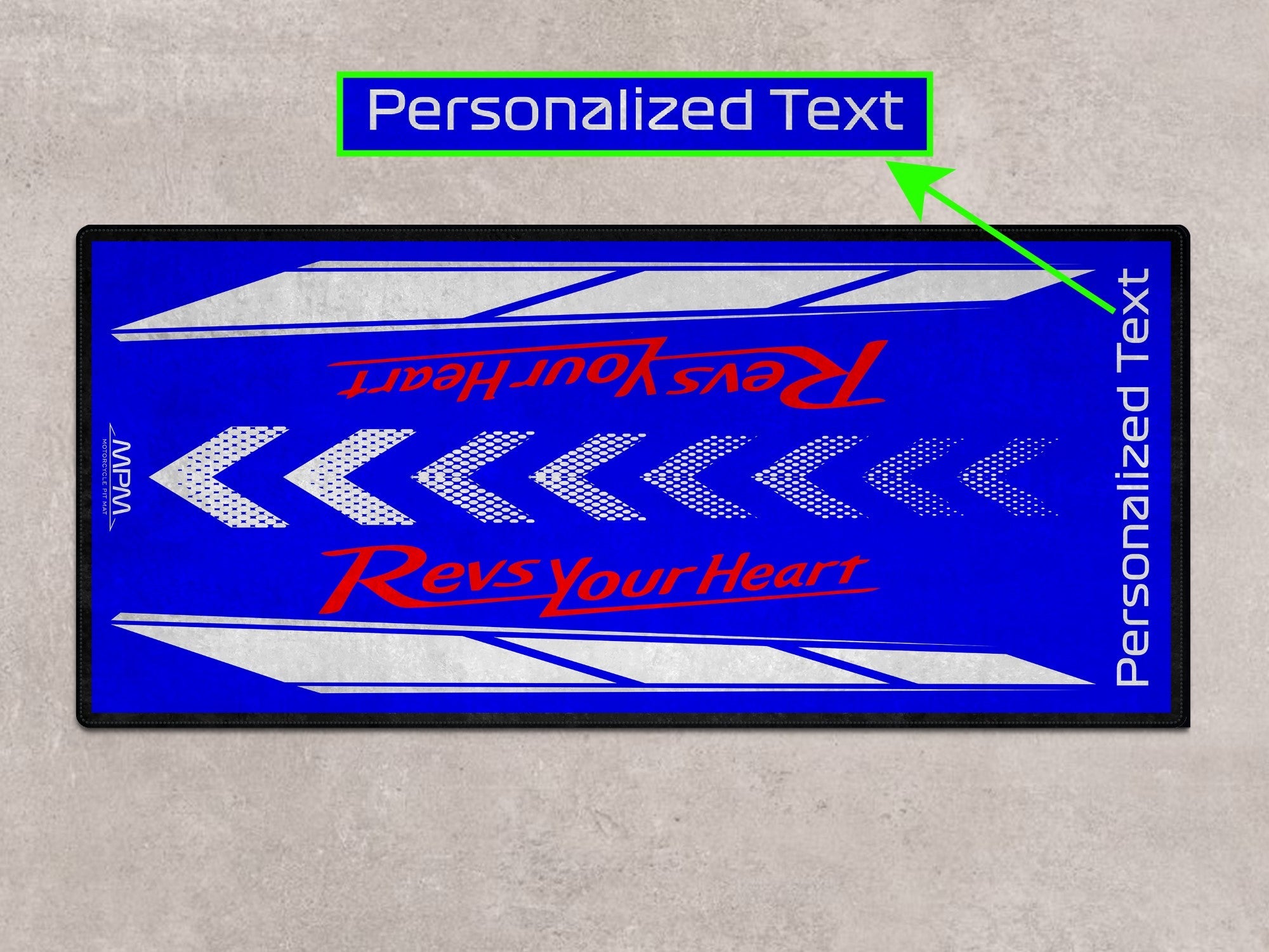 MPM Motorcycle Mat for Yamaha - MM7108