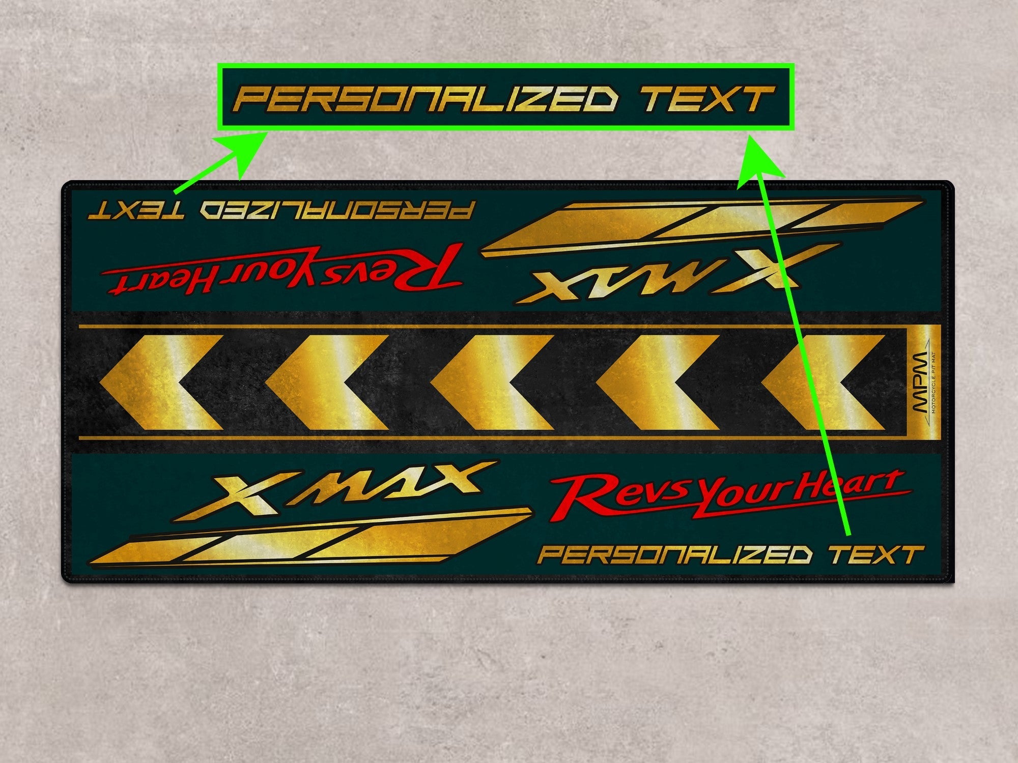 MPM Motorcycle Mat for Yamaha XMAX - MM7124