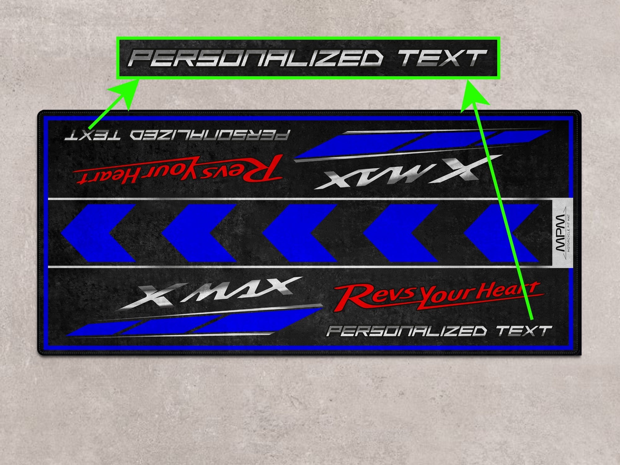 MPM Motorcycle Mat for Yamaha XMAX - MM7124