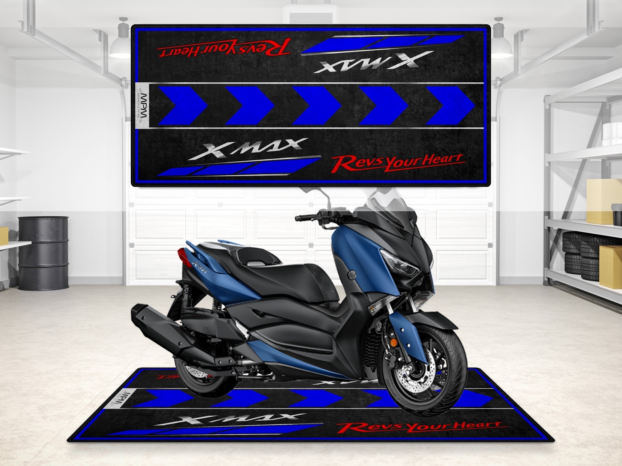 MPM Motorcycle Mat for Yamaha XMAX - MM7124