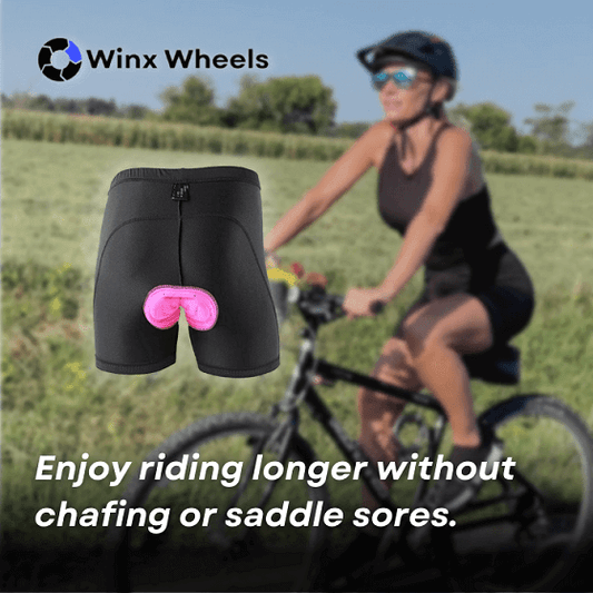 Winx Ultra Luxe Shorts - Bicycle Gel Padded Shorts – winxwheels